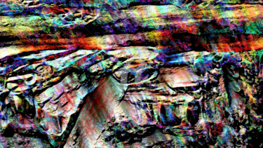 Arts numériques intitulée "L'aube des idoles" par Cj Perin, Œuvre d'art originale, Peinture numérique