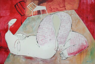 Картина под названием "Letters Never Sent" - Jiri Havlik, Подлинное произведение искусства, Акрил