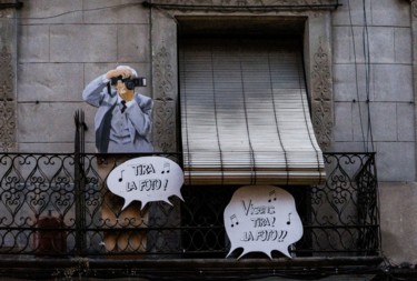 Fotografía titulada "tire la photo" por Gaudi .C, Obra de arte original, Fotografía digital