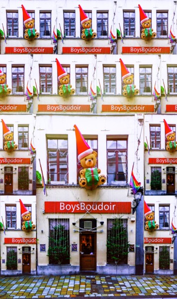 Цифровое искусство под названием "the boy boudoir home" - Gaudi .C, Подлинное произведение искусства, 2D Цифровая Работа