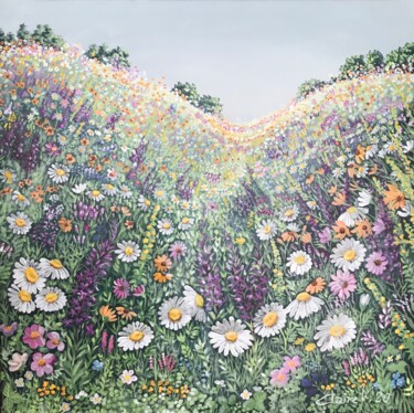 Malarstwo zatytułowany „Spring” autorstwa Claire Morand, Oryginalna praca, Akryl