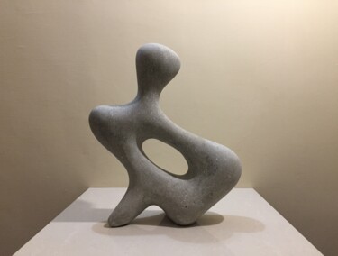 Sculpture titled "Butterscotch" by Clark Camilleri, Original Artwork, Concrete