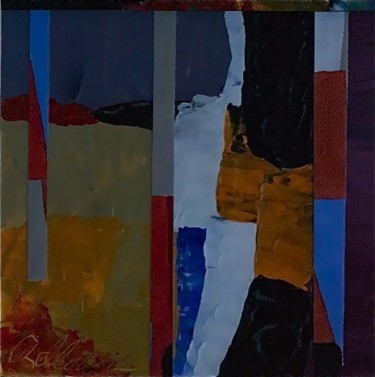 Peinture intitulée "couleurs abstraites…" par Claude Bellaton, Œuvre d'art originale