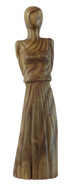 Sculpture intitulée "Osmose" par Claude David, Œuvre d'art originale, Bois