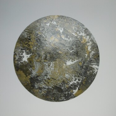 Pittura intitolato "planète" da Claude Goasguen, Opera d'arte originale, Acrilico