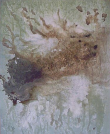 Malarstwo zatytułowany „Peinture rupestre” autorstwa Claude Goasguen, Oryginalna praca, Akryl