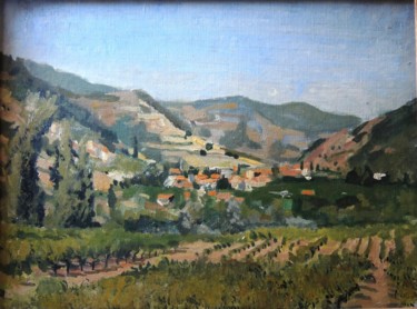 "ARDECHE" başlıklı Tablo Claude Hardenne tarafından, Orijinal sanat