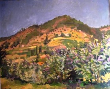 "Ardèche" başlıklı Tablo Claude Hardenne tarafından, Orijinal sanat