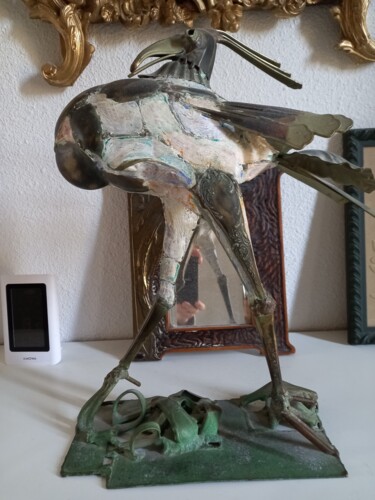 Escultura titulada "sculpture de Bouvie…" por Art Plaisir, Obra de arte original, Metales