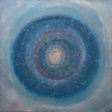 Peinture intitulée "Supernova 20" par Claudia Acksteiner, Œuvre d'art originale, Acrylique Monté sur Châssis en bois