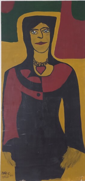 Malerei mit dem Titel "D'Artagnan" von Claudia Moro, Original-Kunstwerk, Acryl