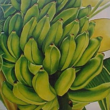 绘画 标题为“Banana” 由Claudia Susan, 原创艺术品, 油