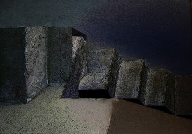 Digital Arts titled "Brutalism - II" by Claudio Boczon, Original Artwork, Digital Collage