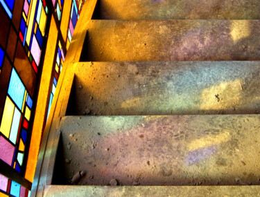 Fotografia intitulada "Stairway" por Claudio Boczon, Obras de arte originais