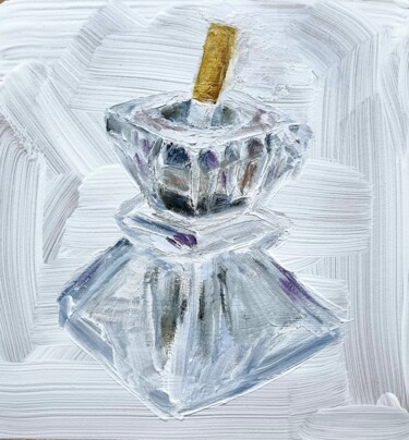 Malarstwo zatytułowany „Sigaretta Candela” autorstwa Fidia, Oryginalna praca, Olej