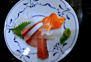 제목이 "TW33-Dish of Sashimi"인 사진 Clement Tsang로, 원작, 디지털
