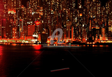 Fotografie getiteld "Hong Kong - City at…" door Clement Tsang, Origineel Kunstwerk, Digitale fotografie