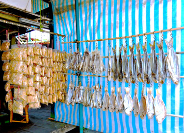 Fotografía titulada "Dried Seafood and S…" por Clement Tsang, Obra de arte original, Fotografía digital