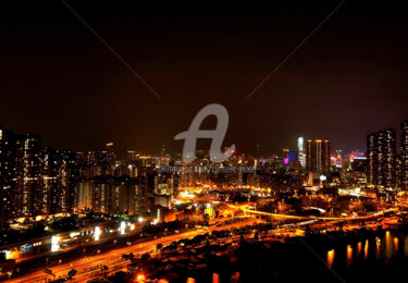 Фотография под названием "HK08-City by habor…" - Clement Tsang, Подлинное произведение искусства, Цифровая фотография