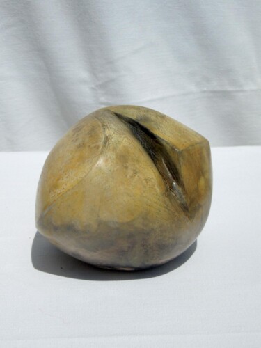 Sculpture intitulée "graine 13A" par Isabelle Clergue, Œuvre d'art originale, Terre cuite
