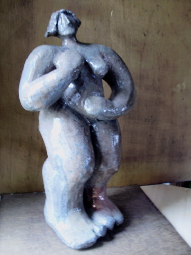 Escultura intitulada "sans titre 5" por Isabelle Clergue, Obras de arte originais, Terracota