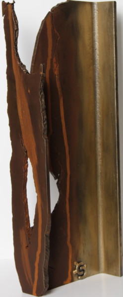 Sculpture titled "RÊVES" by Claude Germain, Original Artwork, Metals