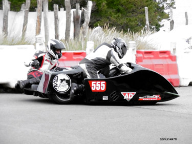 Photographie intitulée "MOTOS CHAMPIONNAT F…" par Cecile Matti, Œuvre d'art originale