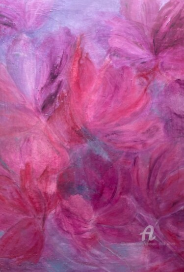 Painting titled "Floribunda" by Consuelo Child-Villiers, Original Artwork, Oil