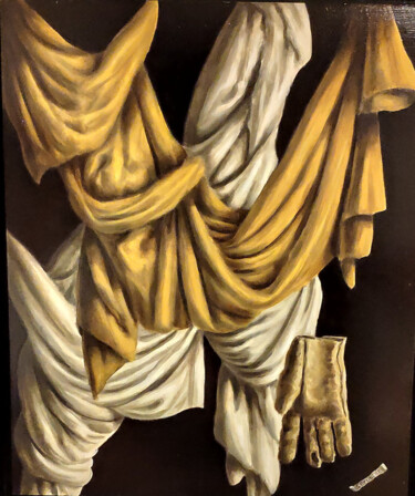 Картина под названием "MATERNITÉ" - Mario Sepulcre, Подлинное произведение искусства, Масло Установлен на Деревянная панель