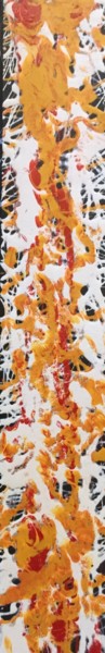 Картина под названием "Abstract 7" - Greg Powell, Подлинное произведение искусства, Эмаль