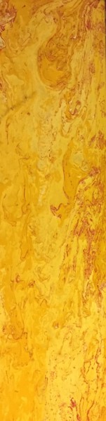 Painting titled "Deep yellow" by Greg Powell, Original Artwork, Enamel