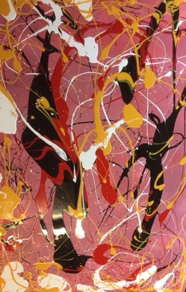 Pintura intitulada "the dance" por Greg Powell, Obras de arte originais, Tinta de esmalte