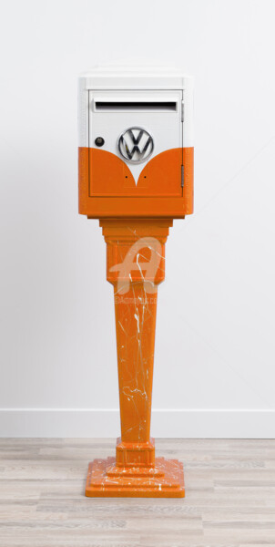 "MAILBOX - BOITE AUX…" başlıklı Design Harissart tarafından, Orijinal sanat, Hava fırçası
