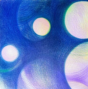 Tekening getiteld "Inter-planetary mee…" door Corinne'S Artcolorsimages, Origineel Kunstwerk, Potlood