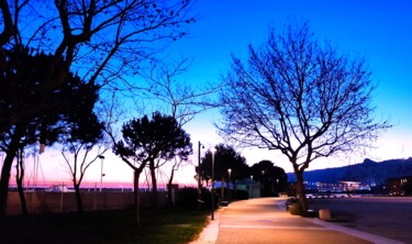 Fotografia intitolato "L'Estaque d'un soir…" da Corinne'S Artcolorsimages, Opera d'arte originale, Fotografia digitale