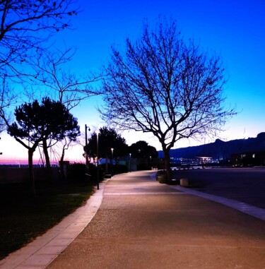 Fotografia intitolato "L'Estaque d'un soir…" da Corinne'S Artcolorsimages, Opera d'arte originale, Fotografia digitale