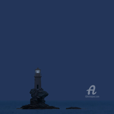 Photographie intitulée "Le phare" par Corpron, Œuvre d'art originale, Photographie numérique