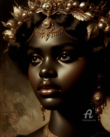 Digital Arts titled "Origins of Beauty -…" by Cosmicphil1, Original Artwork, Digital Painting