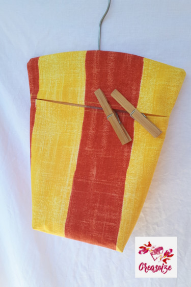 "Sac pochon pince à…" başlıklı Tekstil Sanatı Creasoize tarafından, Orijinal sanat, Kumaş