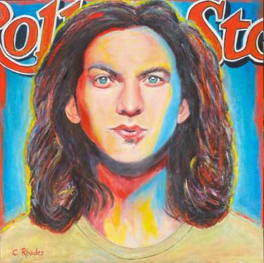 Картина под названием "Eddie Vedder" - Corbyn Rhodes, Подлинное произведение искусства, Акрил