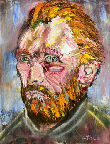 绘画 标题为“Van Gogh, All Thing…” 由Corbyn Rhodes, 原创艺术品, 油