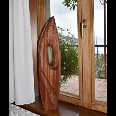 雕塑 标题为“Sinfonía V” 由Rommel Cristina, 原创艺术品, 木