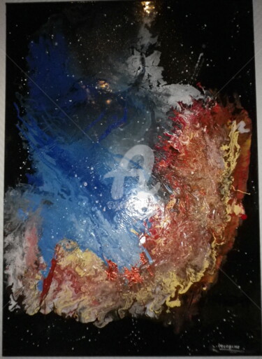 Painting titled "v202-nebuleuse-du-s…" by Criscol, Original Artwork, Other