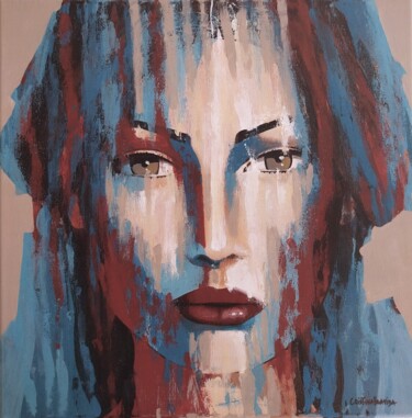 Painting titled "In Limbo" by Cristina Boavida, Original Artwork, Acrylic