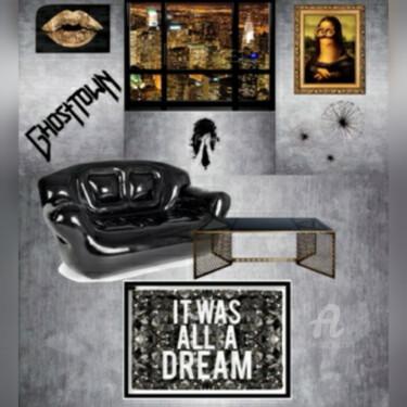 Grafika cyfrowa / sztuka generowana cyfrowo zatytułowany „It was all a dream” autorstwa Cristina Frassoni, Oryginalna praca,…