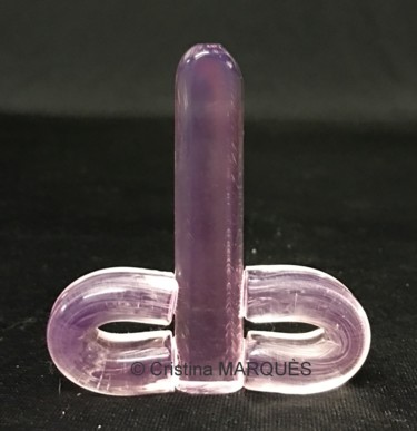 Sculpture intitulée "Little Dick" par Cristina Marquès, Œuvre d'art originale, Plastique