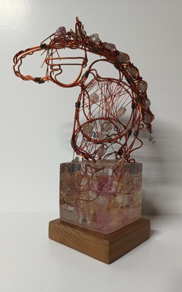 雕塑 标题为“Ikarus” 由Cynthia Saenz Sancho, 原创艺术品, 线