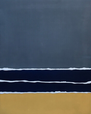 Pittura intitolato "Del Mar" da Cyril Walker, Opera d'arte originale, Olio