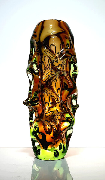 Design intitulada "Artisitc Vase, larg…" por Czech Art Glass, Obras de arte originais, Quadro de Arte