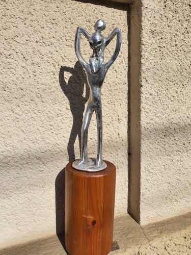 Скульптура под названием "X-Files" - D.S.A.Rt, Подлинное произведение искусства, Алюминий